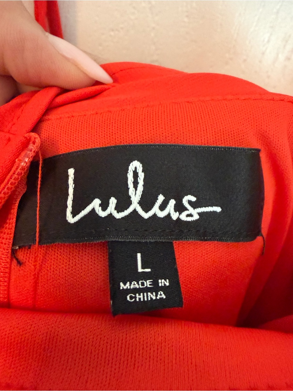Lulu's Red Ruffle Off-Shoulder Mini Dress - Picture 2 of 4